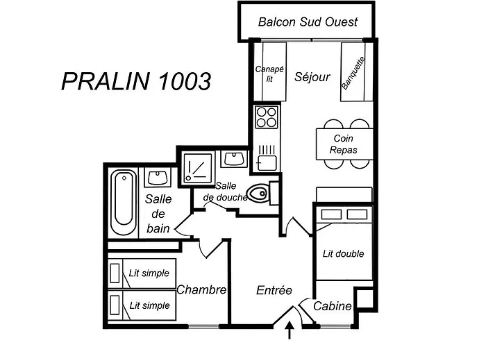 Pralin Appartement *