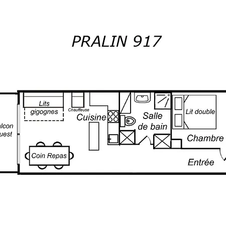 Appartement Pralin