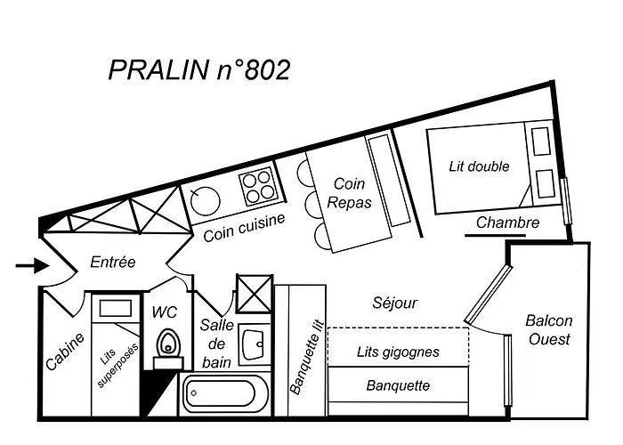 Apartamento Pralin *