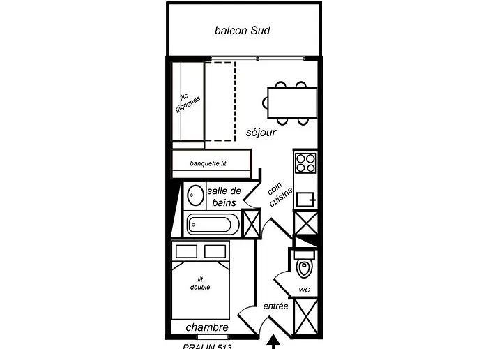 Apartamento Pralin Méribel