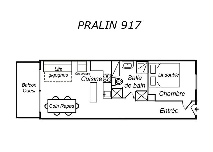 Apartamento Pralin